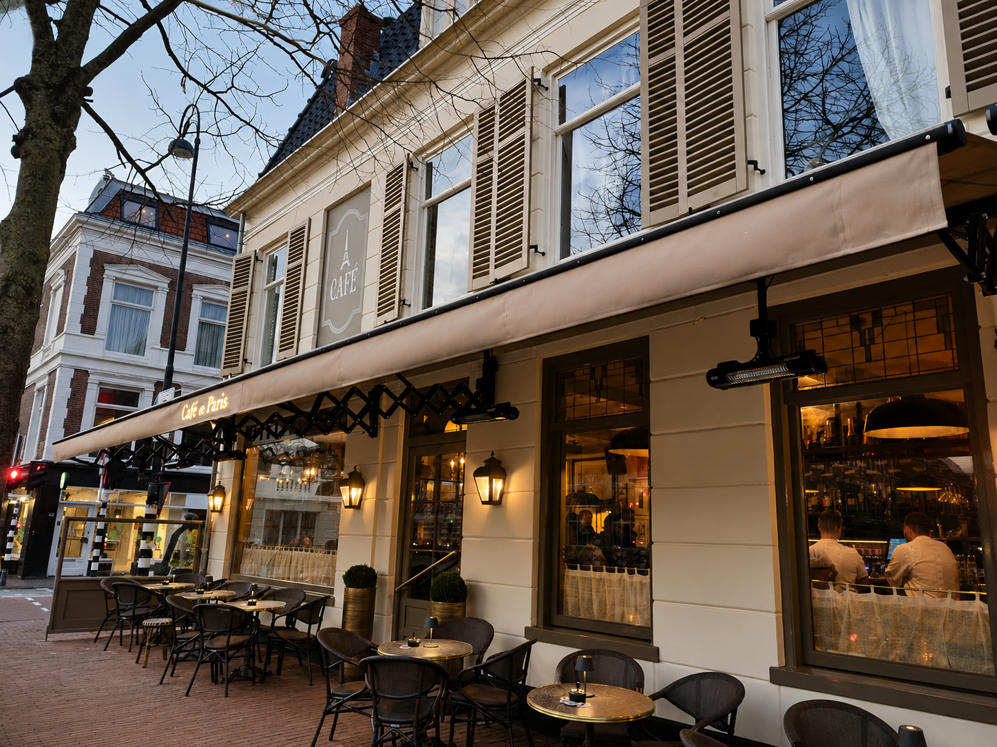 Complete renovatie van Café de Paris in Haarlem door Biernat